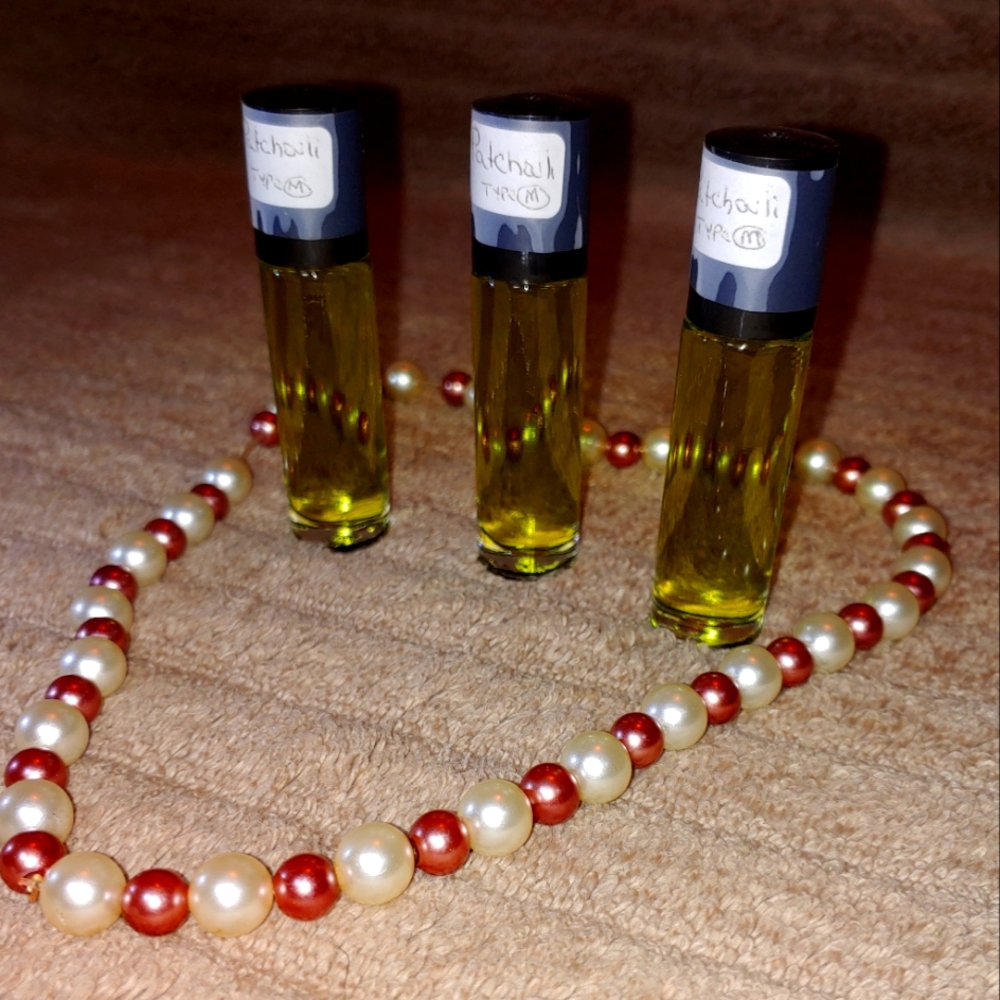 Patchouli (M) Type - 1/3 oz. Scented Body Oil (3pk) - Picture 10 of 12